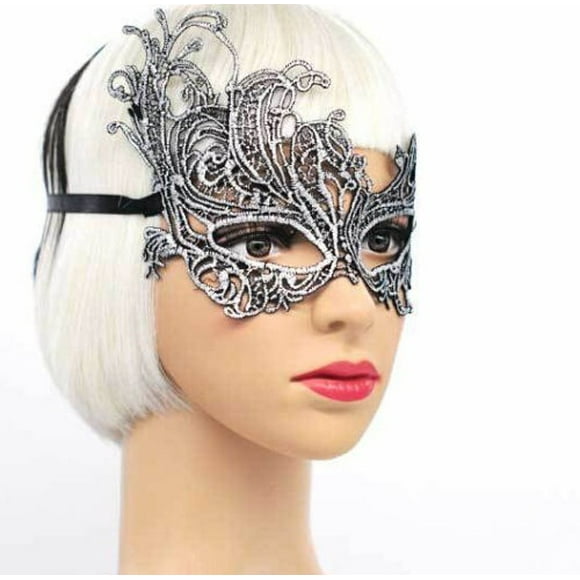 Hot Lace Mask Eye Sexy Bronzing Masquerade Ball Halloween Party Costume Decor