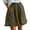 Khaki, variant on CAIXIA Shorts for Women Elastic High Waist Women's Athletic Running Shorts Baggy Bermuda Shorts Women Lounge Drawstring Shorts Hiking Work Summer Shorts with Pockets