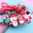 thumbnail image 3 of Llaveros De Navidad Árbol De Navidad Adornos Colgantes Colgante 3D Muñeco De Nieve Papá Noel Reno Llaveros Para Regalos De Navidad Favores De Fiesta 7 Unids Minnieouse AP006079-00, 3 of 6