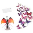 thumbnail image 4 of Electronicheart 12pcs Refrigerator Message Sticker Plastic Moveable Refrigerator message sticker Wall Decal 3D Insect Art Decor Craft Home Decoration, 4 of 8