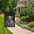 thumbnail image 5 of Pig Hoodie Garden Flag Double Sided Outdoor Banners for Courtyard Outdoor Lawn Farmhouse Holiday Decorations, 5 of 5