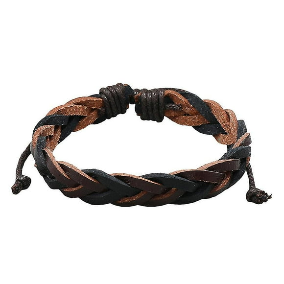 Men's Bracelet Men's Leather Braided Bracelet Thread Bracelet Leather Bracelet