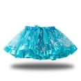 thumbnail image 4 of KAUOD Girls Tutu Skirt Stars Sequins Fluffy Tulle Skirts Sparkle Dance Party Princess Skirt Trendy Cute Dress Up Skirts, 4 of 7