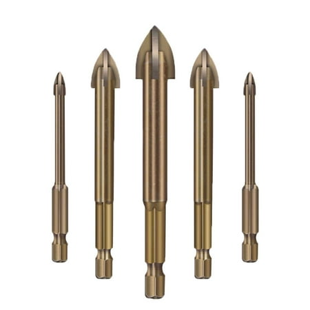 

KEVCHE Ceramic Tile Drill Electric Drill Hole Opener Drill Triangular Cement Drill