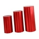 thumbnail image 4 of 3x Cubiertas de Pedestal Cilíndrico Cubiertas de Soporte de Pedestal Cilíndrico Mantel Cilindro Decorativo Cubiertas de Pedestal de Postre para Aniver rojo, 4 of 8