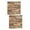 style G, variant on Dollhouse Wallpaper 1:12 Scale Mini Floorboard for Dollhouse Bathroom C