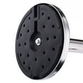 thumbnail image 6 of Costway 6Pcs Stanchion Posts Queue Pole Retractable Red Belt Crowd Control Barrier, 6 of 10