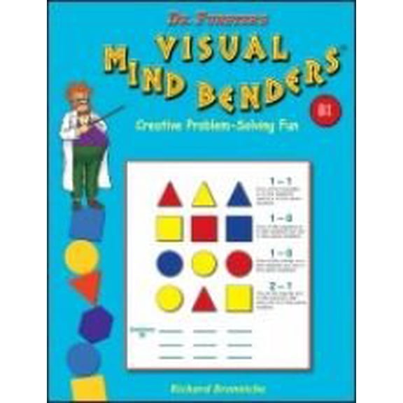 Pre-Owned Dr. Funster's Visual Mind Benders Level B Book 1 : Creative Problem-Solving Fun, 9780894558245, 0894558242, Paperback,