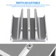 thumbnail image 4 of Soporte Vertical De Aleación De Aluminio, Soporte Vertical Antideslizante Para Computadora Portátil, Soporte De Escritorio Ajustable Para Computadora Portátil, Computadora Portátil, Tableta Methold EL010446-00, 4 of 4