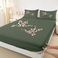 thumbnail image 3 of Feelyou Camouflage Duck Twin Sheet Sets, Jungle Wildlife Bedding, 3 Pieces, 3 of 7