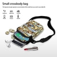 thumbnail image 7 of HELLHERO Galloping Horses 4.33"x1.97"x7.09" Crossbody Bag Polyester for Women, 7 of 7