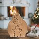 thumbnail image 1 of Artesanías de tallado de madera, figuritas de animales hechas a mano creativas, regalos para esposas y madres, 1 of 7