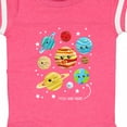 thumbnail image 4 of Inktastic Cute Planets, Kawaii Planets, Space, Cosmos, Stars Boys or Girls Baby Bodysuit, 4 of 5