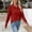 Brick Red, variant on Women Regular Fit Lapel Collar Button Down Wool Blend Cardigan Sweater Long Sleeve Lightweight Business Casual Layering Outerwear Beige L