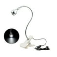 thumbnail image 2 of YOPTOP USB Rechargeable Clip-on Desktop LED Light Computer Reading Lamp with Button,silver-whitelight, 2 of 8