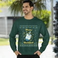 thumbnail image 3 of Christmas Sweatshirt, Happy Hanukkah Festive Dreidel Sweatshirt, Unique Jewish Holiday Sweatshirt, Cute Dreidel Gift for Men and Women, 3 of 5