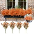 thumbnail image 2 of Artificial Fall Flowers Outdoor Decoration Fade Resistant Faux Chrysanthemums Fall Porch Decor for Front Door Welcoming Patch Arrangements Interior Autumn Table Centerpiece Home Decor, 2 of 9