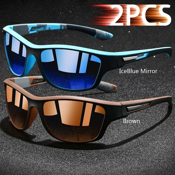 Typpkmm /Fashion Vintage Cycling Fishing Sports Sunglasses Men Women Running Classic Mountaineering Unisex Sun Glasses Uv400 Eyewear 3PCS