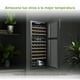 thumbnail image 2 of Cava Enfriadora De Vino Doble Zona Capacidad 55 Botellas Avera EV55, 2 of 8