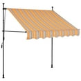 thumbnail image 2 of vidaXL Manual Retractable Awning with LED and Folding Arm Multi Colors/Sizes, 2 of 11