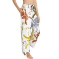 thumbnail image 2 of Sigee Cartoon Monkey Print Women's Soft Pajama Pants - Breathable and Comfortable Lounge Sleep Bottoms with Elastic Waistband and Pockets-, 2 of 9
