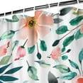 thumbnail image 4 of Waterproof Pioneer Shower Curtain 36x72 Inch Polyester Unique Colorful Floral Shower Curtain for Bathroom Hotel Home Decor with 7 Plastic Hooks, 4 of 5