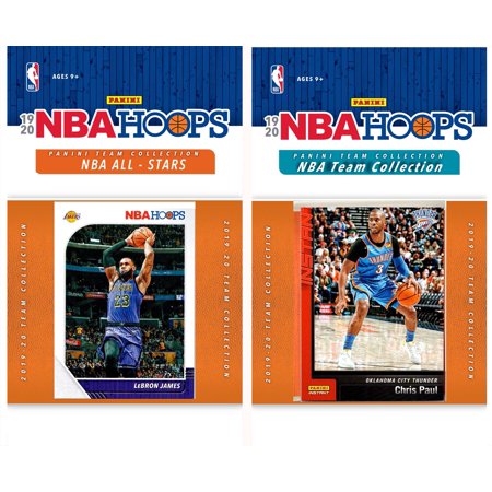 NBA Oklahoma City Thunder Licensed 2019-20 Hoops Team Set Plus 2019-20 Hoops All-Star Set