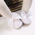thumbnail image 5 of Yoyauz Baby Girl Mary Jane Shoes Anti Slip Rubber Sole Ballet Slippers Princess Dress Wedding Shoes Newborn Kids Shoes Toddler Shoes（0-12 Month）, 5 of 8