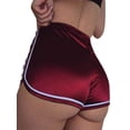 thumbnail image 1 of TWZH Women Colorblock High Waist Elastic Sport Fitness Casual Shorts, 1 of 2