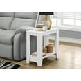 thumbnail image 5 of Miekor Furniture Accent Table, Side, End, Nightstand, Lamp, Living Room, Bedroom, White Laminate, Transitional 21845, 5 of 6