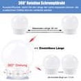 thumbnail image 3 of Luxurious Vanity Mirror with Led Lighting, High Intensity Bulbs For Professional Makeup, Easy Installation With Usb Cable, Suitable For Dressing Rooms And Bathrooms, 3 of 6