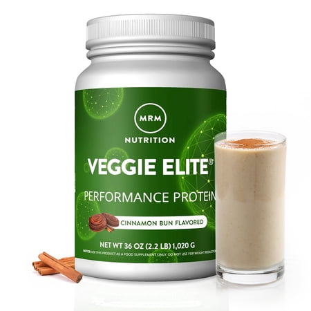 MRM Smooth Veggie Elite Performance Protein Cinnamon Bun 36 oz 1 020 g