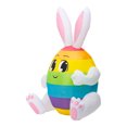 thumbnail image 1 of Decorations Inflatable Costume Luminous Carrot And Egg Rabbit Bunny Garden Glowing Polyester 1.5m Easter, 1 of 4