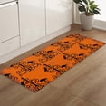 thumbnail image 5 of Kitchen Rugs and Mats Set of 1 Halloween Black Crow Wall Lamp Orange Kitchen Sink Mat,Non-Slip Area Runner Rug,Washable Floor Mat for Home Dining Room Office 15"x47", 5 of 6