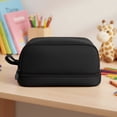 thumbnail image 6 of allydrew 4 Compartment Large Capacity Pencil Case, Pencil Pouch for Stationery Tools, Black, 6 of 6
