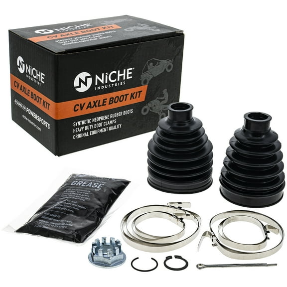 Niche Front Right CV Axle Boot Kit Honda Pioneer 500 700 700-4 SXS500M2 SXS700M2 519-KCV2462B