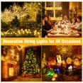 thumbnail image 4 of Cadena de luces LED Nisocy, 20 m, 200, color blanco cálido, resistente al agua, 4 of 6