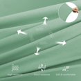 thumbnail image 3 of Pregnancy Pillows for Sleeping - U Shaped Full Body Maternity Pillow with Removable Cover - Support for Back, Legs, Belly, HIPS - 65 Inch - Green - Cooling Cover, 3 of 5