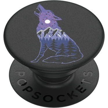 PopSockets Grip with Swappable Top for Cell Phones, PopGrip Howl You Doin