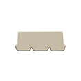 thumbnail image 2 of Housse de Remplacement pour Coussin de Chaise d'Extérieur - Tissu Polyester Imperméable et Résistant au Soleil pour Patio, Jardin et Chaises Suspendues, 2 of 7
