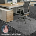 thumbnail image 6 of Vicwe Office Chair Mat for Carpet, 63" x 51"Anti-Slip Waterproof Floor Protector Desk Chair Mat for Rolling Chairs, Heavy Duty Chair Mat with Studs,Easy Glide Floor Mat for Home,Gaming, 6 of 7
