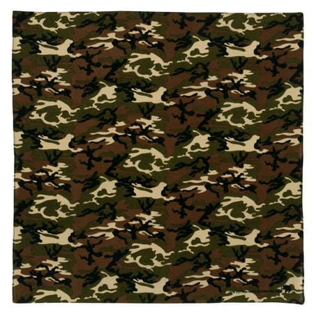 Camouflage Bandana, Green