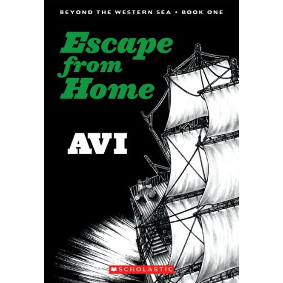 Pre-Owned Escape From Home (Beyond the Western Sea) (Paperback) 054537927X 9780545379274
