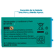 thumbnail image 2 of Batería Compatible 850mah Virtual Zone Gameboy Advance Sp Verde, 2 of 4