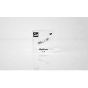 Engineered Labs Educational Gallium Element Cube Display Clear Acrylic USA