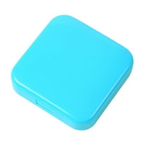 Mini Moisture Proof Pill Organizer, 2 Compartment Portable Travel Pill Case, Small Airtight Container for Medication, Jewelry, Tiny Accessories Storage