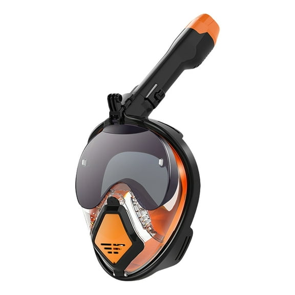 Underwater Scubas Full Face Snorkels Snorkeling Diving AntiLeak & Goggles Adults Dry Top Snorkels