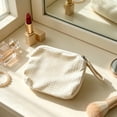 thumbnail image 5 of Mini Zipper Pouch, Weave Textured Bag, Portable Storage Pouch, Soft Breathable Fabric and Compact Travel Size for Lipsticks, Earphones, and Small Daily Items., 5 of 6