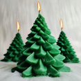 thumbnail image 2 of Molde de cera de árbol de Navidad para decoración del hogar, vela perfumada hecha a mano de silicona, DIY, yeso, resina, adorno, 2 of 4