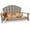Gray, variant on Yardgrace Outdoor Elevated Dog Bed Medium Size Dog, Waterproof & Washable Resin Pet Bed, 40.24 x 20.04 x 30.08 Inches, Easy to Assemble, Black